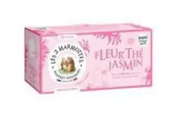 LES 2 MARMOTTES Fleur'thé jasmin bio - 60 g