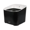 Sale EBI Fontaine à eau pour chat coloris noir et blanc en plastique Manoa - 3 L