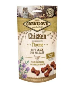 New CARNILOVE Friandise pour chat snack demi-sec au poulet - 50 g