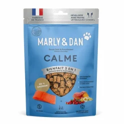 Hot MARLY & DAN Friandises pour chat tendres bouchées calme - 40 g