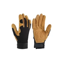 Hot BLACKFOX Gant de jardinage Control coloris Marron en polyester et cuir