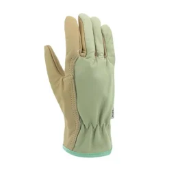 New BLACKFOX Gants de jardinage Frêne en cuir coloris vert