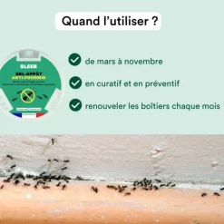 Clearance BLEEN Gel appât anti-fourmis effet radical en 48h - 6 boîtes