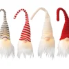 Clearance KAEMINGK Gnome à bonnet rayé à LED fixe - 6 x 7 x 23,1 cm