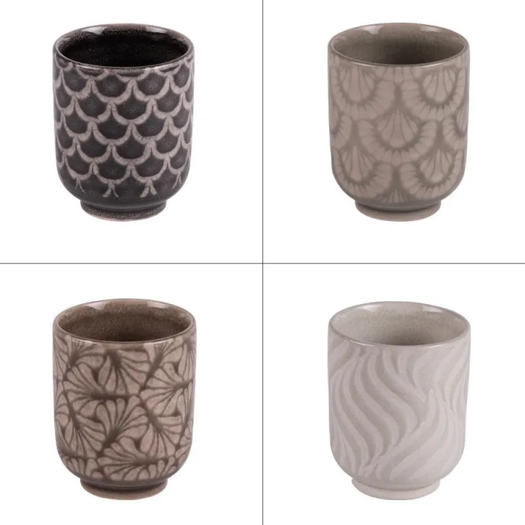 Clearance BASTIDE Gobelet en gré multicolore Eyran - 16 cl (Livré aléatoirement parmi 4 modèles assortis)