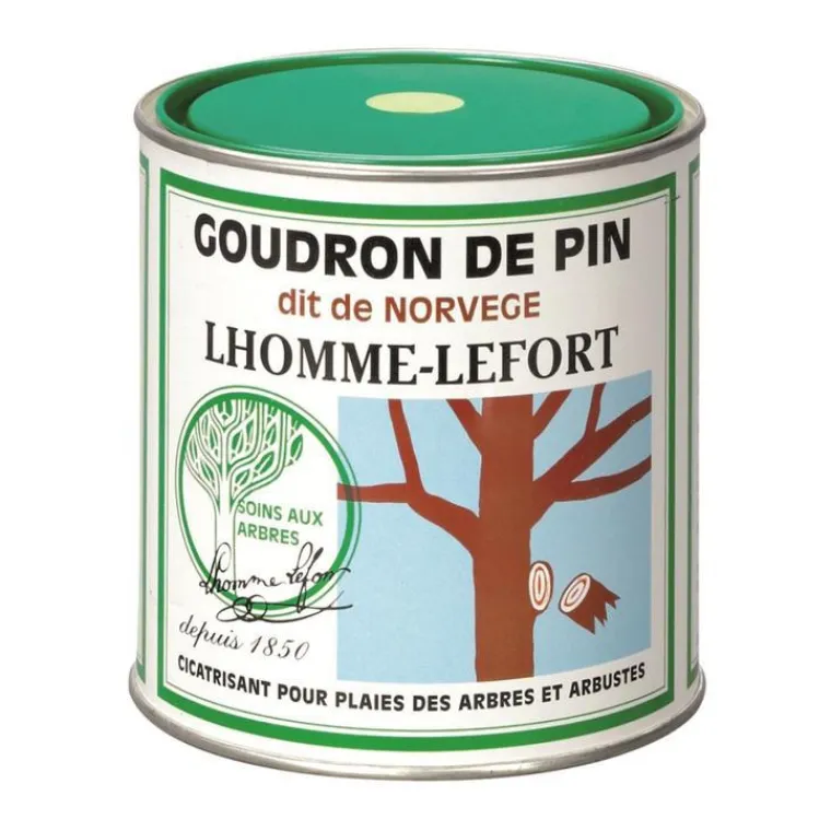 LHOMME-LEFORT Goudron de Pin 650 g 10,5x10,1x10,8 cm
