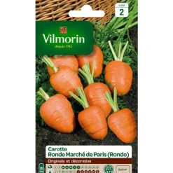 Hot VILMORIN Graines de carotte ronde marché de Paris - graines à semer
