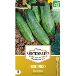 Online FERME DE SAINTE MARTHE Graines de concombre le généreux bio - graines à semer