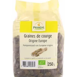 Hot PRIMÉAL Graines de courge bio en sachet de 250 g