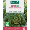 Clearance BOTANIC® Graines de laitue rougette de Montpellier bio - graines à semer