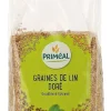PRIMÉAL Graines de lin doré bio en sachet de 500 g