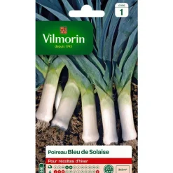 Discount VILMORIN Graines de poireau bleu solaise - graines à semer