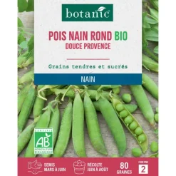 Discount BOTANIC® Graines de pois nain douce Provence bio - graines à semer