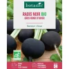 Discount BOTANIC® Graines de radis noir gros rond d'hiver bio - graines à semer