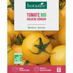 Outlet BOTANIC® Graines de Tomates reine d’or bio - graines à semer