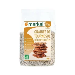 MARKAL Graines de tournesol bio sachet - 500 g