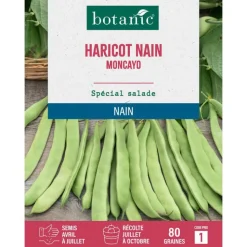Sale BOTANIC® Graines d'haricot nain moncayo - graines nain semer
