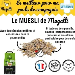 MAGALLI Granulés bio pour poule pondeuse Distrigalli - 12 kg