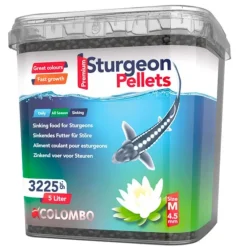 Discount BLUE CORAL Granulés nourriture esturgeon 6mm, 3225g - COLOMBO BASSIN - modèle M - 5L