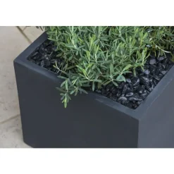 New BOTANIC® Graviers décoratifs de marbre noir ébène 7 à 15 mm en sac de 10 kg