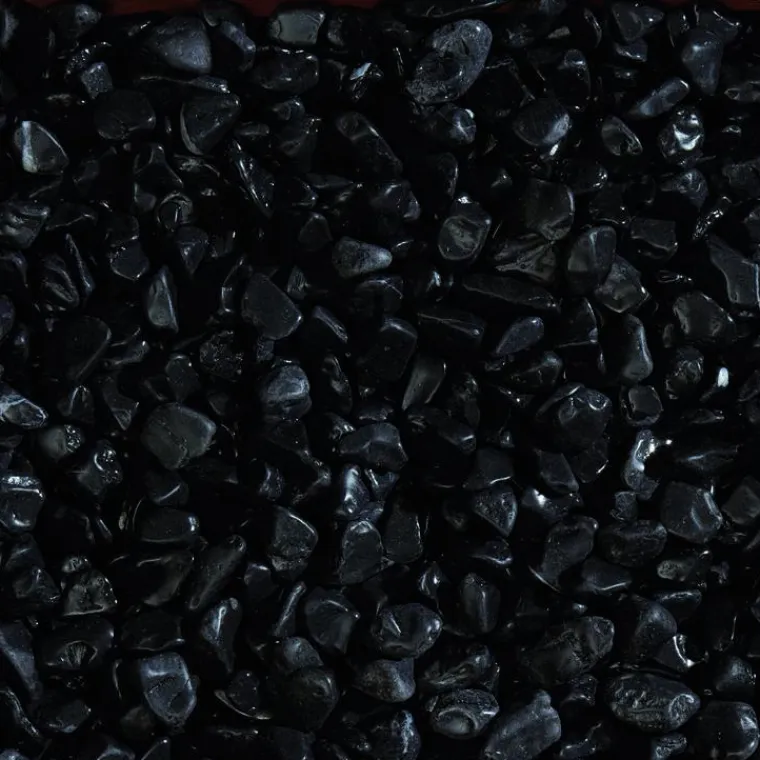 Sale BOTANIC® Graviers de marbre noir ébène de calibre 15 à 25 mm en sac de 20 kg