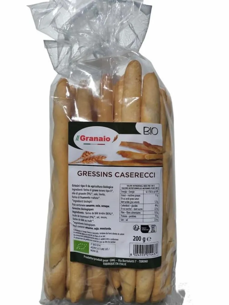Clearance IL GRANAIO Gressins del fornaio classic bio - 200 g