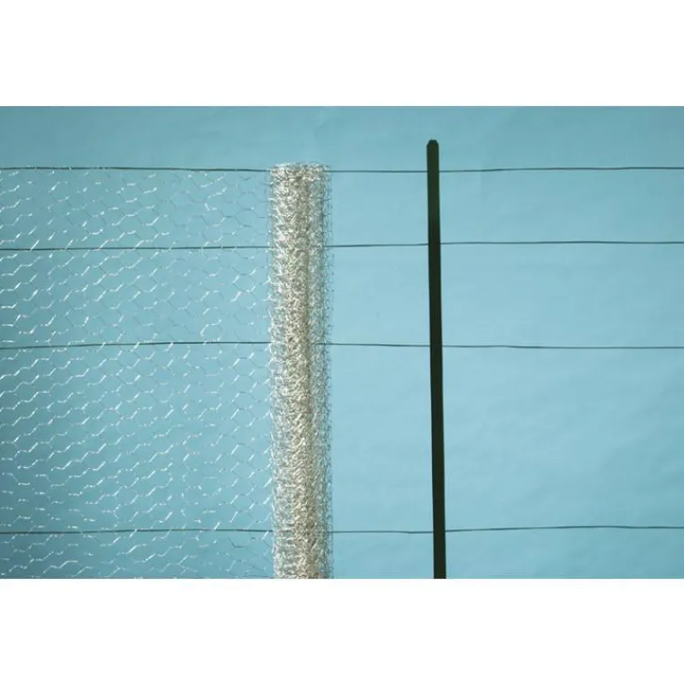 Clearance NORTENE Grillage Galvanex maille hexagonale 1,9 cm Métal galvanisé Gris L5 m x H50 cm
