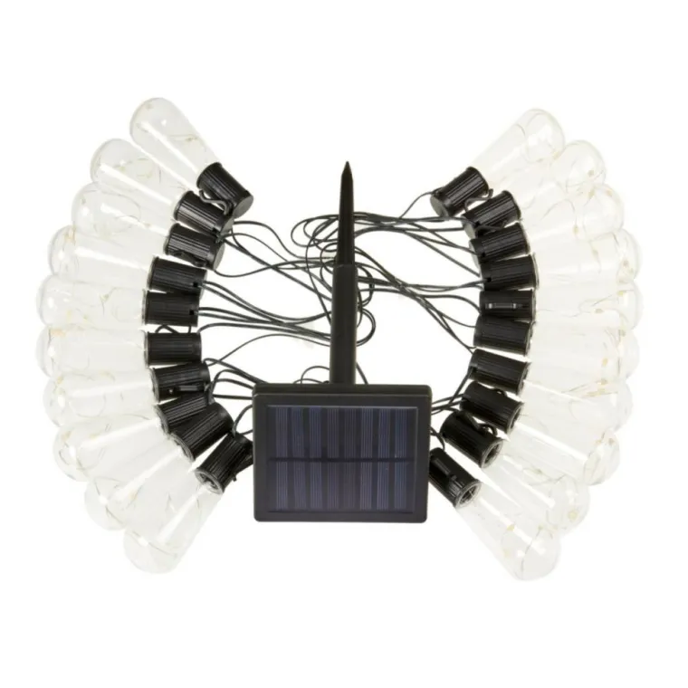 Outlet SMART GARDEN Guirlande DécoBulb 40 LED coloris transparent effet blanc chaud en plastique Smartgarden - 18 m