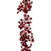 Online Guirlande de cynorrhodon artificiel rouge - 120 cm