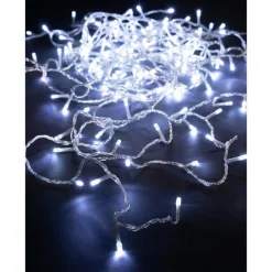Sale BLACHÈRE ILLUMINATION Guirlande lumineuse animée à 192 LED blanc froid sur câble transparent Flicker Light® - 16 m