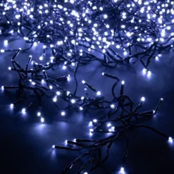 Best KAEMINGK Guirlande lumineuse LED à lumière animée blanc froid sur secteur - 13,5 m