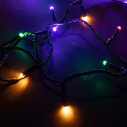 BLACHÈRE ILLUMINATION Guirlande lumineuse LED à lumière animée multicolore sur secteur - 8 m