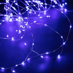 Hot BLACHÈRE ILLUMINATION Guirlande lumineuse micro LED à lumière animée bleu sur secteur - 7,5 m