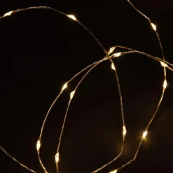 Discount BLACHÈRE ILLUMINATION Guirlande lumineuse micro LED à lumière fixe blanc chaud sur secteur - 15 m