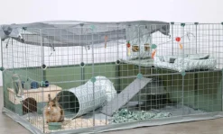 Hot ZOLUX Habitat Neopark Life pour lapin coloris vert – 140 x 105 x 70 cm