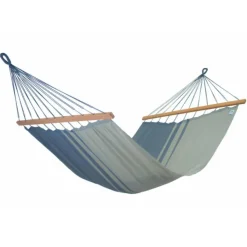 JOBEK Hamac coloris anthracite taupe en polypropylène Hamac Kouple - 350 x 140 cm