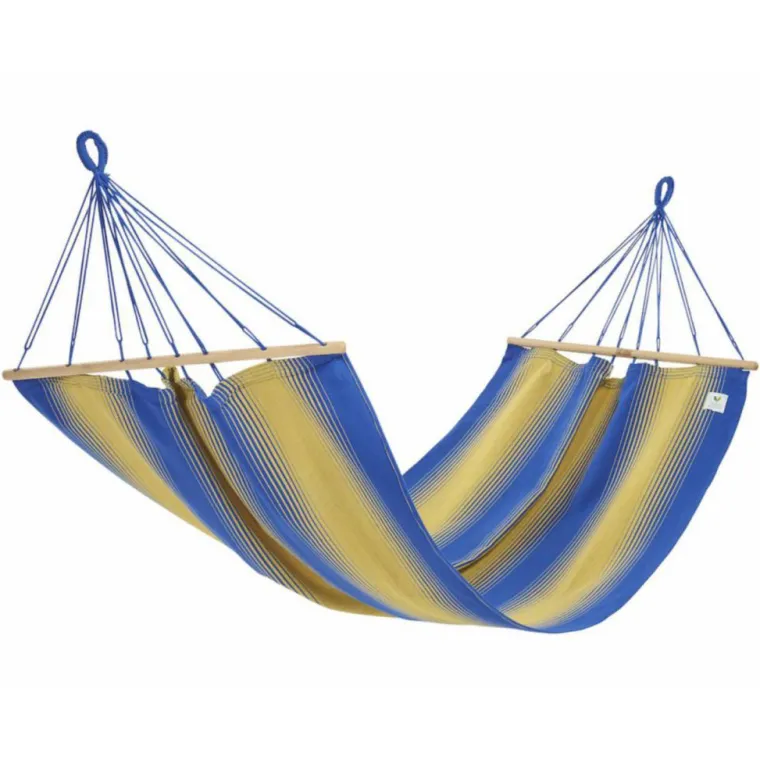 Best JOBEK Hamac coloris bleu or certifié FSC® Hamacs - 300 x 100 cm