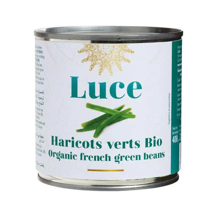 New LUCE Haricots verts extra fins bio - 400 g