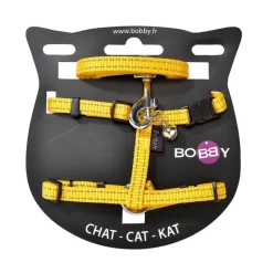 Discount BOBBY Harnais + laisse pour chat Safe jaune