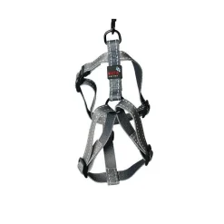 New MARTIN SELLIER Harnais réglable gris 70/90 cm