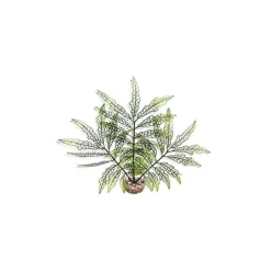 Outlet LABEO Herbe déco verte en plastique 30 cm