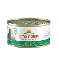 ALMO NATURE HFC Complete Poulet avec Haricots verts pour chat 70 g