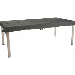 New STERN Housse pour plateau rectangulaire coloris gris en coton polyester - 160 x 90 cm