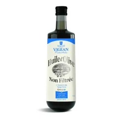 Sale VIGEAN Huile d’olive bio de Grèce non filtrée en bouteille de 75 cl