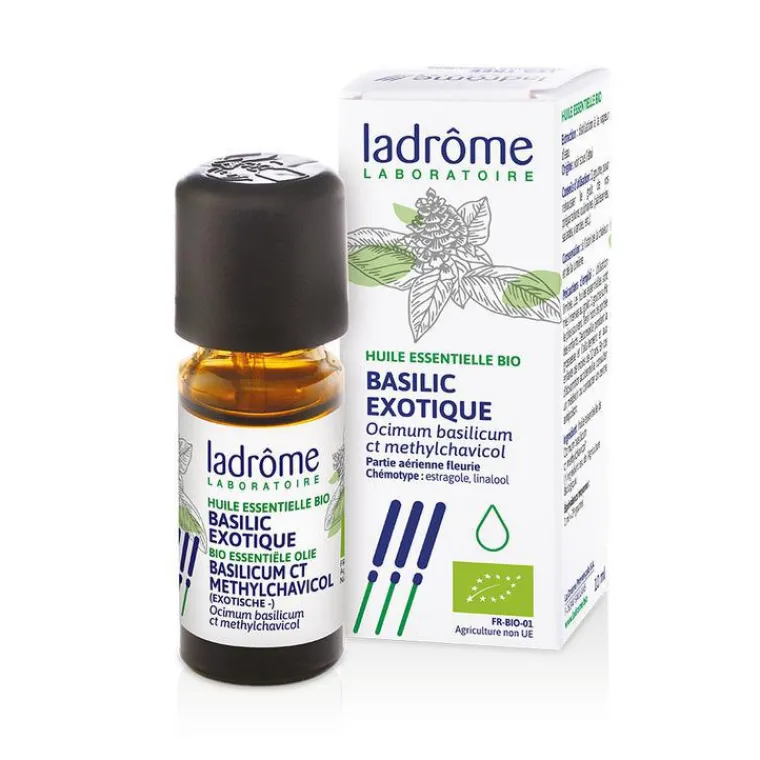 Hot LABORATOIRE LADRÔME Huile essentielle bio de Basilic exotique Ladrôme - 10 ml