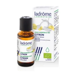 New LABORATOIRE LADRÔME Huile essentielle de citron (citronus limonum). Le flacon de 30 ml