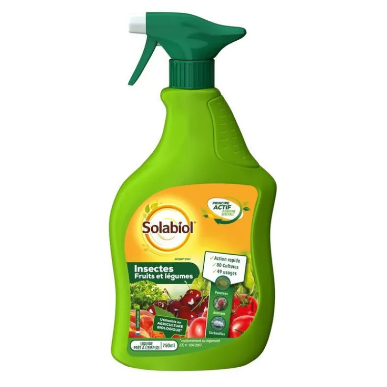 Hot SOLABIOL Insectes Légumes Fruits 750 ml pulvérisateur
