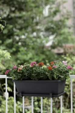 Discount ELHO Jardinière 90 cm Barcelona anthracite