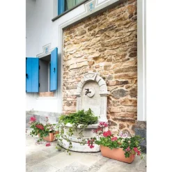 Online DEROMA Jardinière bord lisse, couleur claire L42x P17,6x H15,6