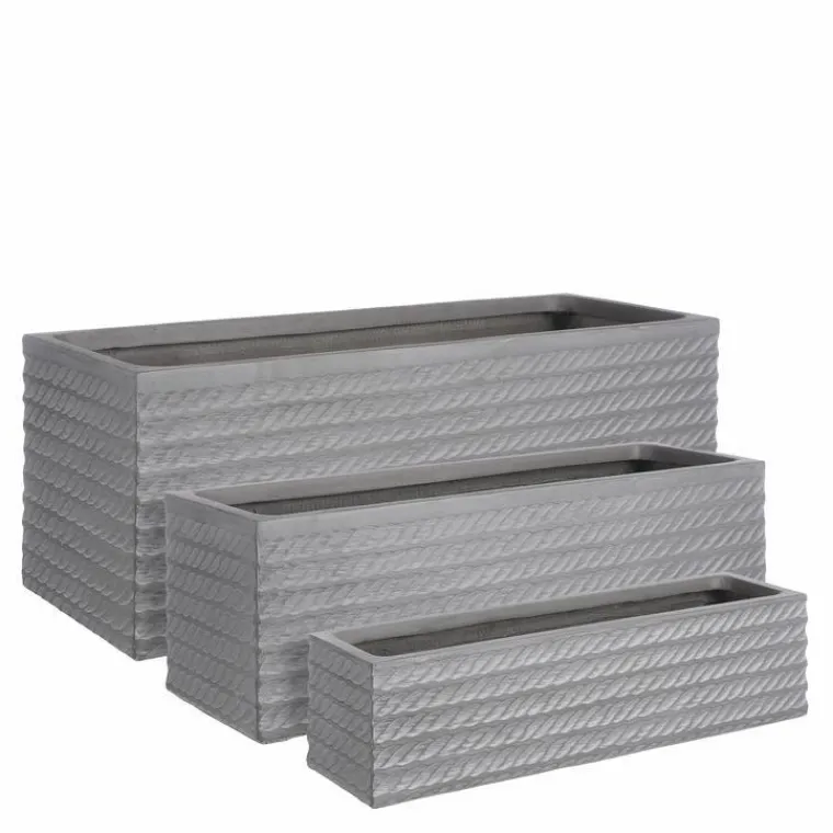 Sale EDELMAN Jardinière Corda rectangulaire Hollande - 58 x 15 x 15 cm